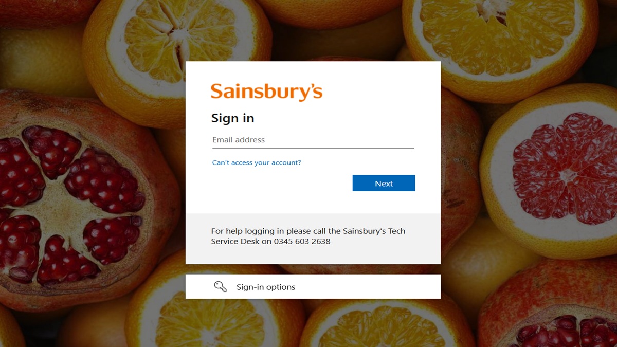 mysainsburys oursainsburys login